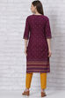 Green Cambric Cotton Straight Kurta image number 4